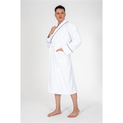 Cotton Box Classic Bornoz Seti Josina Beyaz Erkek L/xl