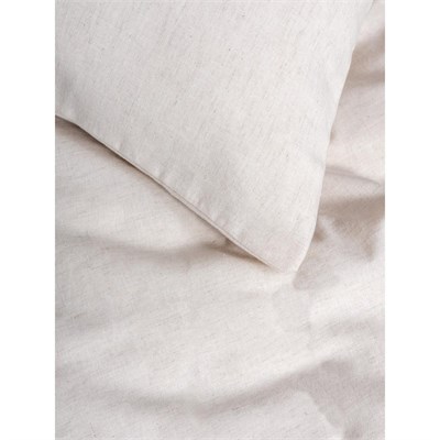 Cotton Box Cotton Keten Çift Kişilik Nevresim Takımı Basic Bej