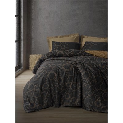 Cotton Box Dark Çift Kişilik Nevresim Takımı Dawn Bakır