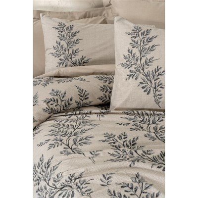 Cotton Box Dual Tek Kişilik Nevresim Takımı Saga Bej