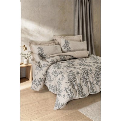 Cotton Box Dual Tek Kişilik Nevresim Takımı Saga Bej