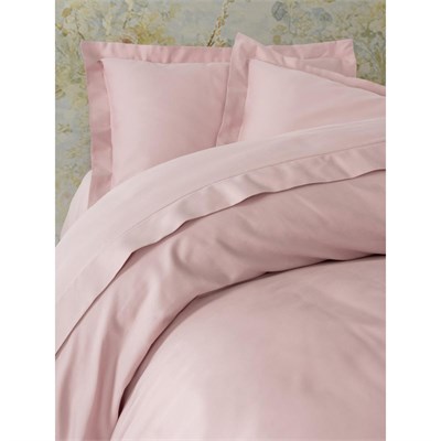 Cotton Box Elegant Saten Tek Kişilik Nevresim Takımı Pudra