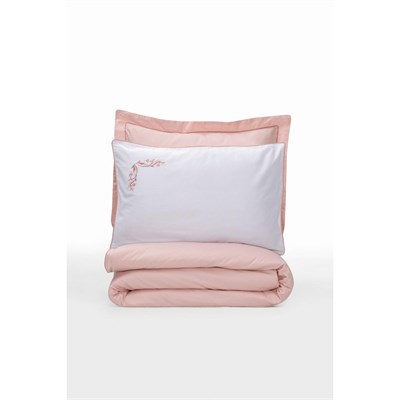 Cotton Box Elite Saten Çift Kişilik Nevresim Takımı Melinda Pembe