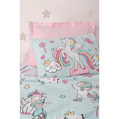 Cotton Box Junior Tek Kişilik Nevresim Takımı Twinka Pembe