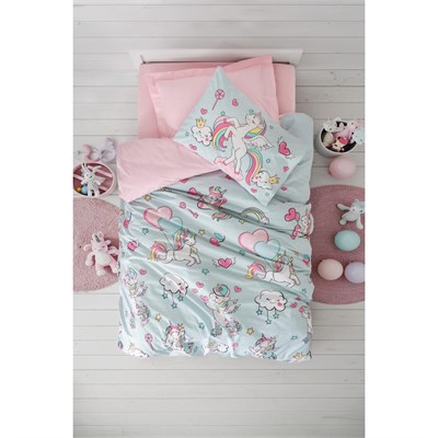 Cotton Box Junior Tek Kişilik Nevresim Takımı Twinka Pembe