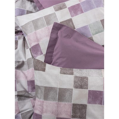 Cotton Box Minimal Çift Kişilik Lastikli Çarşaflı Nevresim Takımı Maro Gül Kurusu