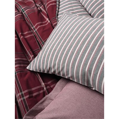 Cotton Box Natureforce Çift Kişilik Nevresim Takımı Pledd Bordo