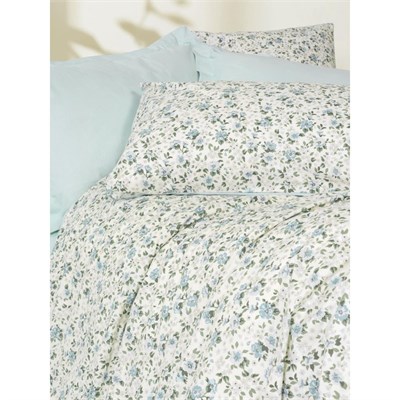 Cotton Box Petite Tek Kişilik Lastikli Çarşaflı Nevresim Takımı Nola Mint
