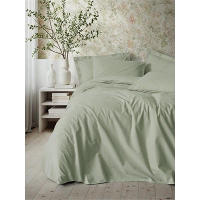 Cotton Box Plain Tek Kişilik Nevresim Takımı Plain Adaçayı