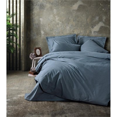 Cotton Box Plain Tek Kişilik Nevresim Takımı Antrasit