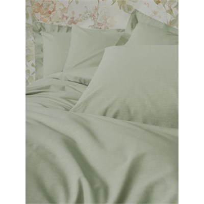 Cotton Box Plain Tek Kişilik Nevresim Takımı Plain Adaçayı
