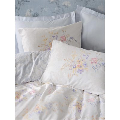 Cotton Box Saten Çift Kişilik Nevresim Takımı Lilou Lila