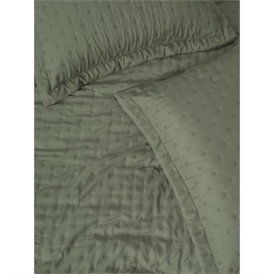 Cotton Box Serra Çift Kişilik Yatak Örtüsü Niva Adaçayı