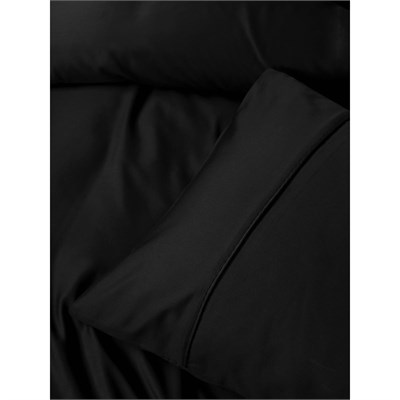 Cotton Box Silky Saten King Size Nevresim Takımı Siyah