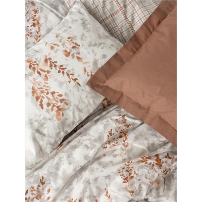 Cotton Box Tek Kişilik Nevresim Takımı Lamina Tarçın