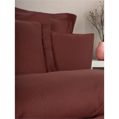 Cotton Box Tensel Craft Çift Kişilik Nevresim Takımı Bordo