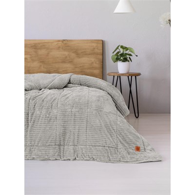 Cotton Box Wave Çift Kişilik Yorgan Gri 195x215 Cm