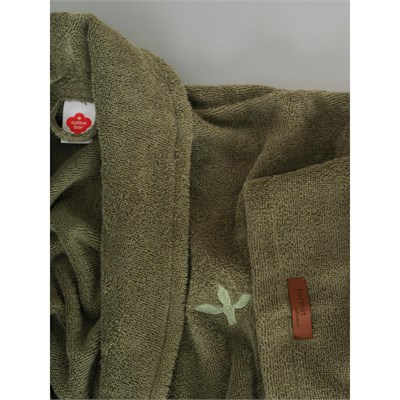 Cotton Box Wellness Bornoz Forest Yeşil S/m