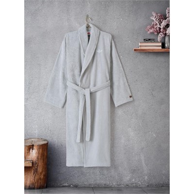 Cotton Box Wellness Bornoz Stone Gri S/m