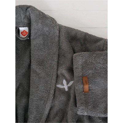 Cotton Box Wellness Bornoz Zen Antrasit S/m
