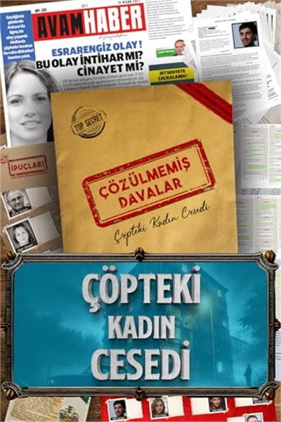 Çözülmemiş Davalar Dedektiflik Suç Çözümleme Oyunu Elif Akman Dosyası - Gizem Bulmaca Cinayet Çözme Kutu Oyunları - Katil Bulma Dedektif Oyunu - Suçlu Kim, Cinayeti Çözebilir Misin? (Dava-1)
