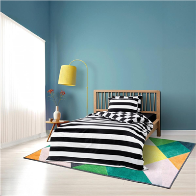 Cozy Home mono Tek Kişilik Lastikli Çarşaflı Nevresim Takımı Code