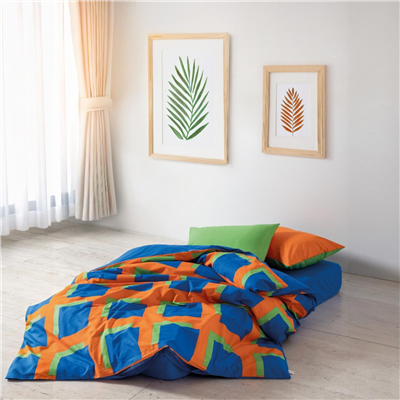 Cozy Home popping Colors Tek Kişilik Lastikli Çarşaflı Nevresim Takımı Venus