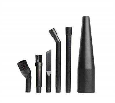 CRAFTSMAN CMXZVBE38668 1-1/4 inç. 6 Parça Islak/Kuru Vakum Mikro Temizleme Ek Kiti, Siyah - Seçenekler: Car Cleaning Kit, Micro-Cleaning Kit
