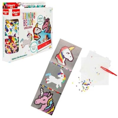 Crafy Hobi Boncuk Aktivite Set Unicorn Eğitici Oyuncak