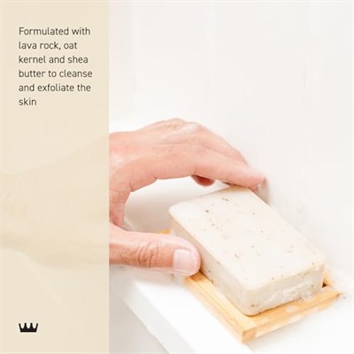Cremo Erkekler için Peeling Vücut Çubuğu, İtalyan Bergamot Kokusu, Cildi Koruyan, Temizleyen ve Nemlendiren Çok Katmanlı Koku, 5 oz