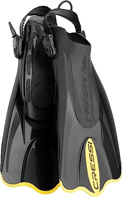 Cressi Palau Saf Fins yüzme ve şnorkel için ayarlanabilir kısa palet - Seçenekler: M/L-41/44, L-XL