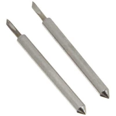 Cricut 2007457 Fine-Point yedek bıçak uçları ince uç (2 ct), metal, 2li paket