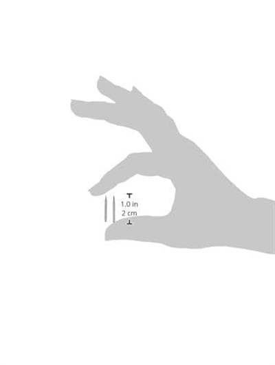 Cricut 2007457 Fine-Point yedek bıçak uçları ince uç (2 ct), metal, 2li paket