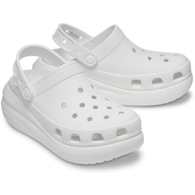 Crocs 207521 G Classic Crush Clog Krem Unisex Terlik