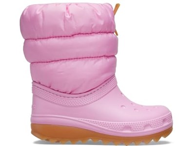 Crocs 207684 Classic Neo Puff Boot T Pembe Çocuk Bot