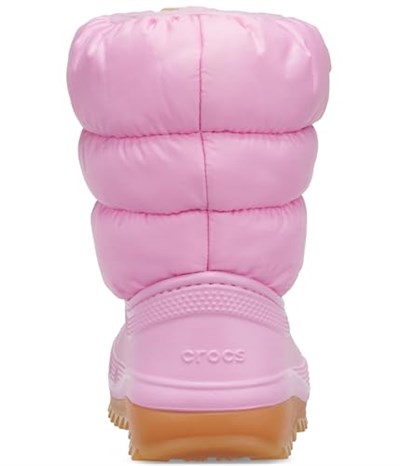 Crocs 207684 Classic Neo Puff Boot T Pembe Çocuk Bot