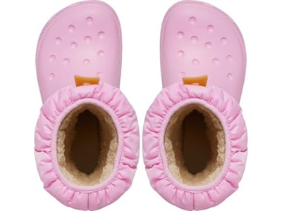Crocs 207684 Classic Neo Puff Boot T Pembe Çocuk Bot
