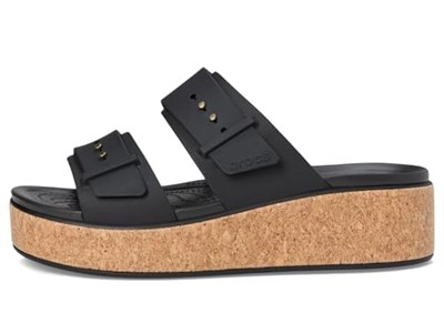 Crocs Brooklyn Cork Buckle SandaletKadın