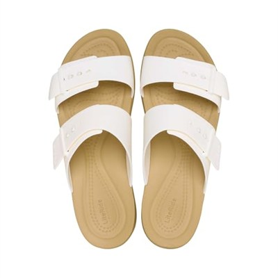 Crocs Brooklyn toka Lowwdg Kha Platform Kadın