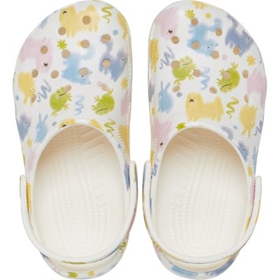 Crocs Classic Shark Clog PS Boş zaman parmak arası terlik ve çocuklar için üniseks spor giyim Unisex Çocuk