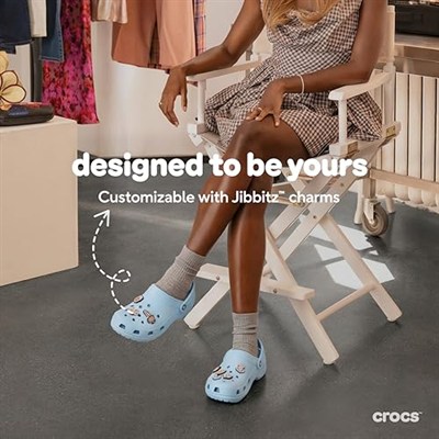 Crocs Classic Unisex Yetişkin Terlik Blue Frost 37/38 EU