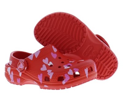 Crocs Classic Vday Clog T Çocuk Terliği 209755-6ZR Kırmızı