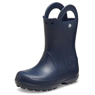 Crocs Erkek Çocuk Yağmur Botu Handle It Rain Boot K, 28-29, 5003322270, Lacivert, Erkek Çocuk 28/29 EU