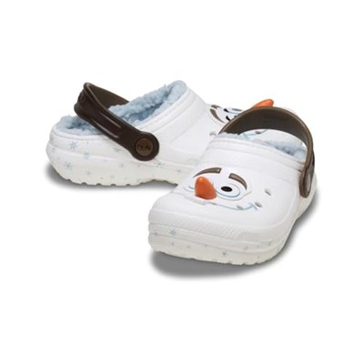 Crocs Frozen Olaf Lined Cls Clg K Çocuk Terlik, 210234-90H