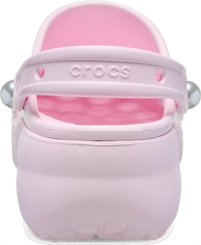 Crocs Kadın Classic Platform Pearl Terlik - Pembe