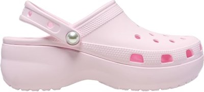 Crocs Kadın Classic Platform Pearl Terlik - Pembe