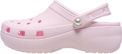 Crocs Kadın Classic Platform Pearl Terlik - Pembe