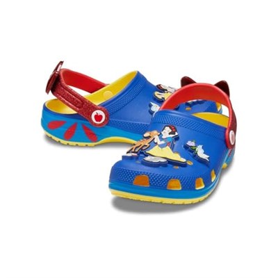 Crocs Uniseks-Çocuk Disney Kar Beyaz Klasik