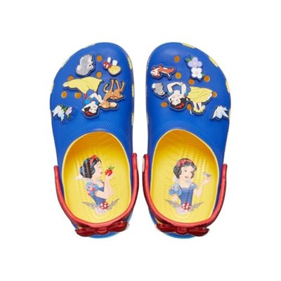 Crocs Uniseks-Çocuk Disney Kar Beyaz Klasik