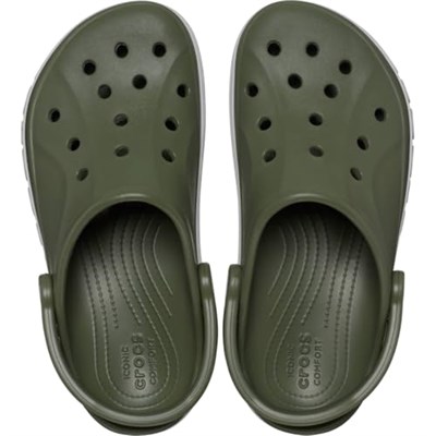 Crocs Unisex Yetişkin Bayaband Clog Army Green/Cobblestone Terlik